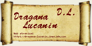 Dragana Lučanin vizit kartica